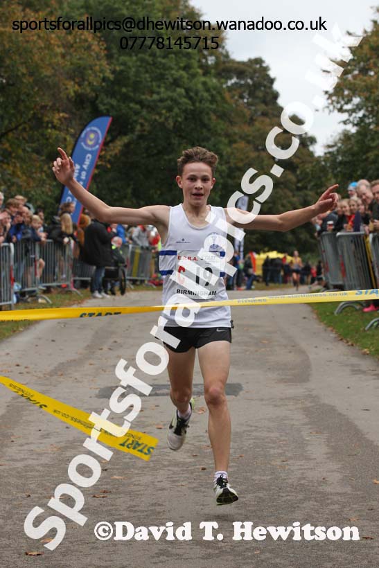 Boys under-15s ERRA Road Relays, Sutton Coldifield, Birmingham. Photo: David T. Hewitson/Sports for All Pics